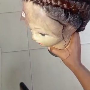 Pre-Oder: Full lace wig cornrow
