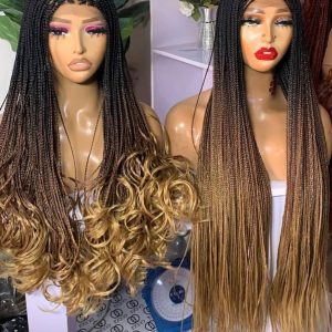 Pre-Oder: French curls & Bone straight braided wigs